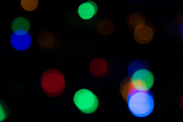Abstract Light Bokeh beautiful background.