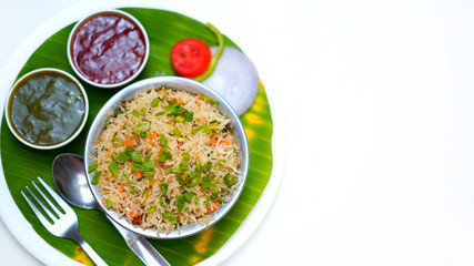 Fried rice with Sauce