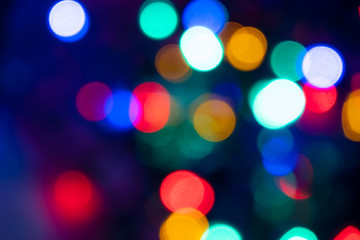 Abstract Light Bokeh beautiful background.