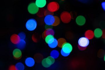 Abstract Light Bokeh beautiful background.