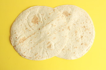 Mexican wheat flour tortillas to make tacos