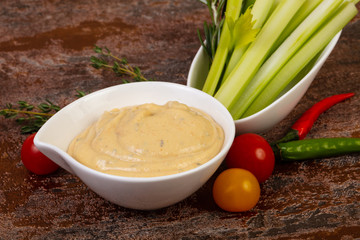 Vegan cuisine - Humus