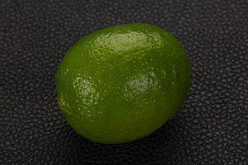 Ripe green lime