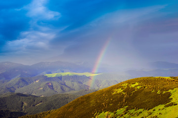 Rainbow in the Carpathians