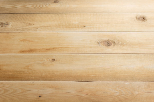 empty wooden table in front, plank board background texture surface