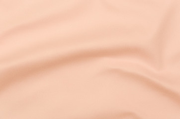 Pastel orange stripe fabric background