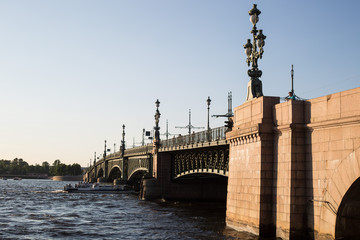 Bridge in Saint-Petersburg, Russia