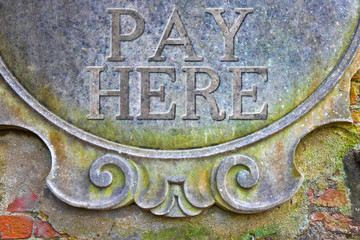 Pay Here concept