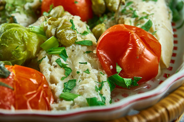 Cod with Tomato and Herb Butter