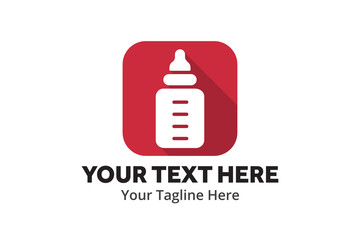 unique baby simple logo creative design in flat style with color . baby logo creative design for identity and shop