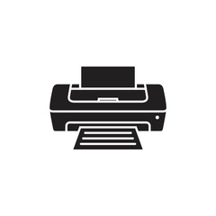 Print Icon Vector Illustration 