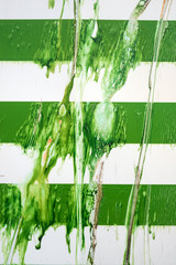 Abstract peeling layer of old poster sticker texture.