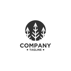 Tree Logo design vector template