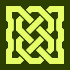 Celtic knot. Abstract ornament. Vector illustration.