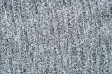 Texture of grey fabric background with copy space