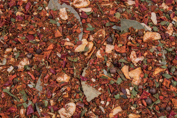 Spice texture pattern paper macro