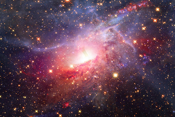 Amazing galaxy. Stars, nebula and gas. The elements of this image furnished by NASA.