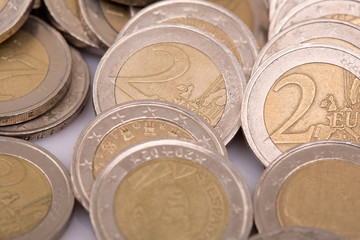 euro coins