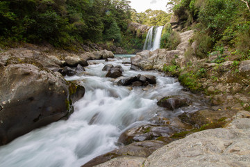 Tawhai Falls Waterfall known as Gollums Pool