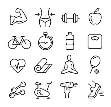 Cardio Exercise Icon Images – Browse 25,344 Stock Photos, Vectors