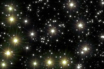 Fototapeta na wymiar Beautiful stars in the sky background