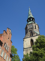 Obraz premium Hannover - Kreuzkirche, Niedersachsen, Deutschland, Europa