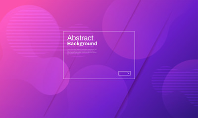 Minimalistic geometric background. Futuristic vector illustration with organic shapes.