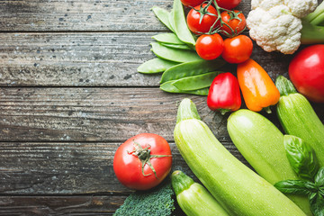 assortment of fresh vegetables