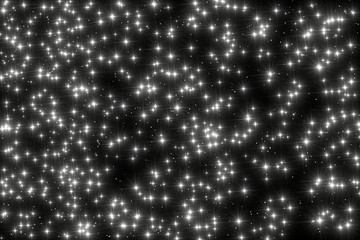 Night sky with stars.