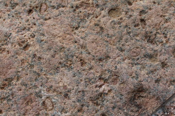 Background. Porous stone surface
