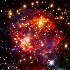 Galaxies. The elements of this image furnished by NASA.