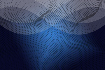 Obraz premium abstract, blue, pattern, texture, design, illustration, wallpaper, halftone, light, dot, technology, digital, graphic, backdrop, art, dots, curve, color, wave, green, metal, motion, futuristic