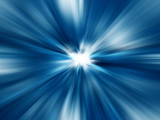 Starburst Blue Light Beam Abstract Background 