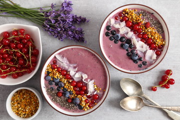 Smoothie bowl.