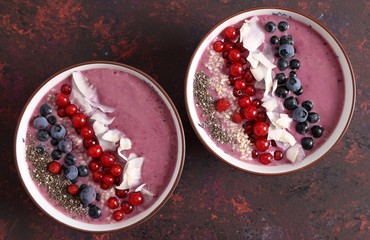 Smoothie bowl.