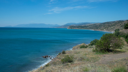 Fototapeta na wymiar Coast of the Black Sea