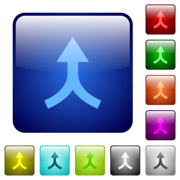 Merge arrows up color square buttons