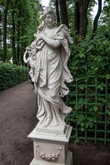 Peter the First for walks, amusements, and court festivals, which were called assemblies in Russia in the 18th century, conceived the Summer Garden. Sculptures brought from Italy have been decoratin  