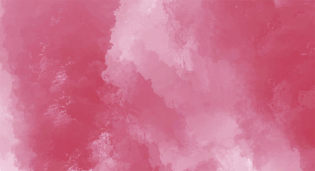 Pink watercolor background for your design, watercolor background concept, vector.