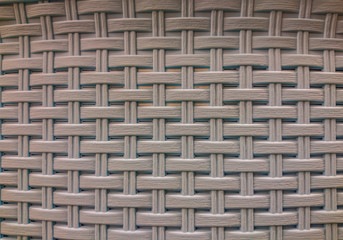 Artificial plastic beige mesh, background texture.