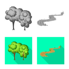 Vector design of urban and street symbol. Collection of urban and relaxation vector icon for stock.