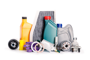 new Various car parts necessary for vehicle service