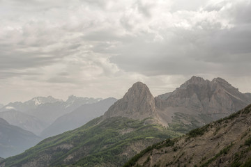 Fototapeta premium view of mountains