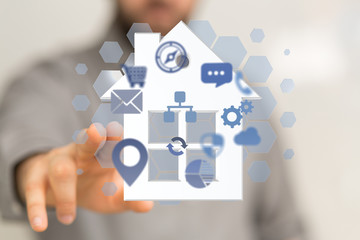 Smart home and future concept