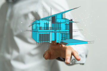 Smart home and future concept