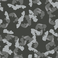 Obraz premium Urban camouflage of various shades of grey and green colors
