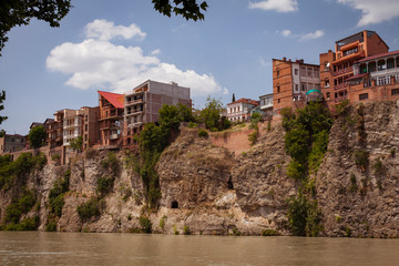Fototapeta na wymiar Old Town Tbilisi in Georgia