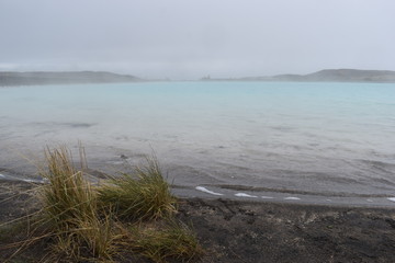 Beautiful Myvatn Lake in Iceland