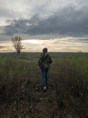 Beautiful view of the Kuban plains