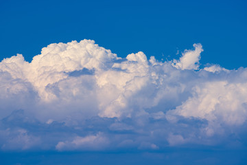 blue sky with clouds